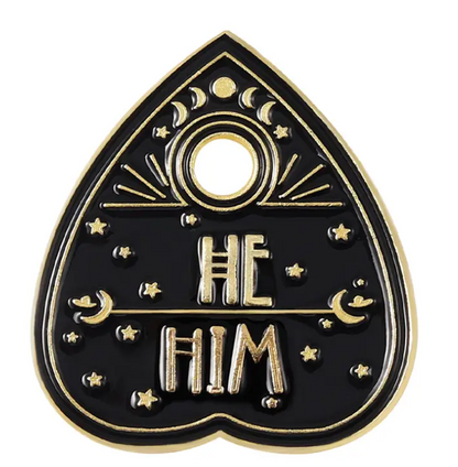 BROOCH LAPEL ENAMEL Magical Pins Pin (Page 1) - Ouija-1 - Clothing & Apparel