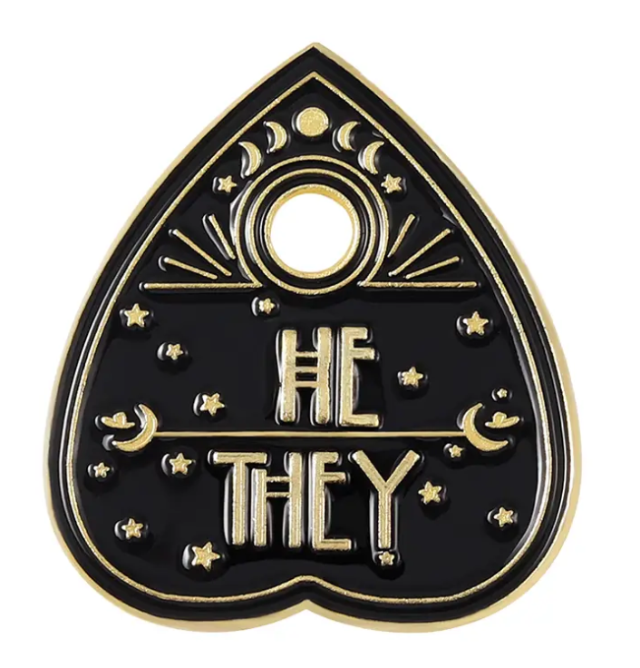 BROOCH LAPEL ENAMEL Magical Pins Pin (Page 1) - Ouija-2 - Clothing & Apparel