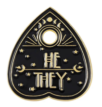 BROOCH LAPEL ENAMEL Magical Pins Pin (Page 1) - Ouija-2 - Clothing & Apparel