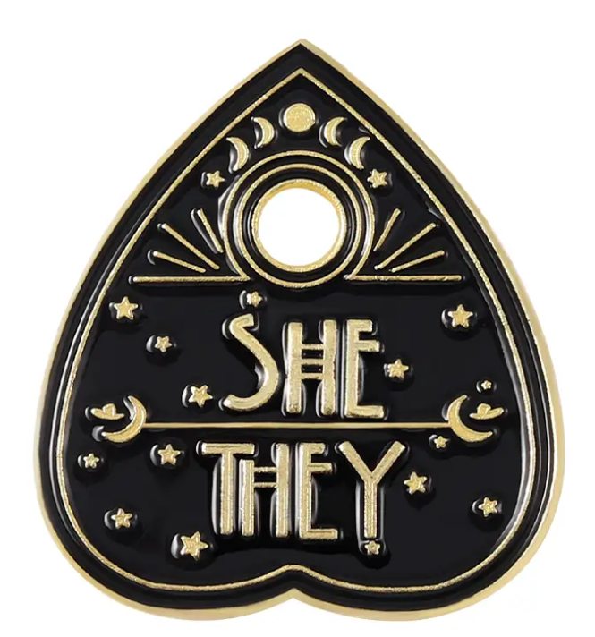 BROOCH LAPEL ENAMEL Magical Pins Pin (Page 1) - Ouija-3 - Clothing & Apparel