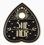 BROOCH LAPEL ENAMEL Magical Pins Pin (Page 1) - Ouija-4 - Clothing & Apparel