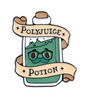 BROOCH LAPEL ENAMEL Magical Pins Pin (Page 1) - Polyjuice Potion - Clothing & Apparel