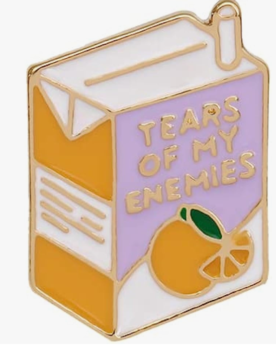BROOCH LAPEL ENAMEL Magical Pins Pin (Page 1) - Tears of My Enemies - Clothing & Apparel
