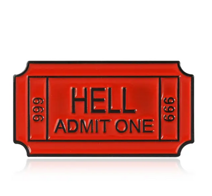 BROOCH LAPEL ENAMEL Magical Pins Pin (Page 1) - Ticket to Hell - Clothing & Apparel