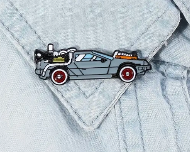 BROOCH LAPEL ENAMEL Magical Pins Pin (Page 2) - Back to the Future - Clothing & Apparel