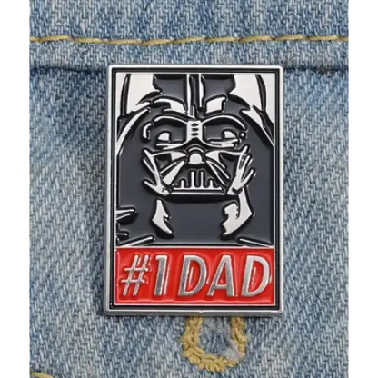 BROOCH LAPEL ENAMEL Magical Pins Pin (Page 2) - Darth Dad - Clothing & Apparel