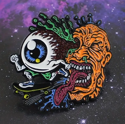 BROOCH LAPEL ENAMEL Magical Pins Pin (Page 2) - Eyeball - Clothing & Apparel