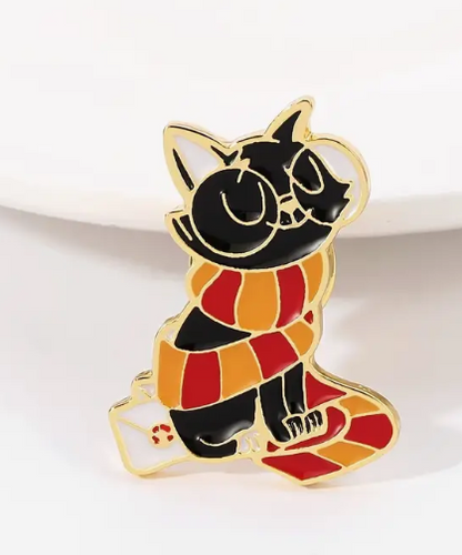 BROOCH LAPEL ENAMEL Magical Pins Pin (Page 2) - Harry Kitty - Clothing & Apparel