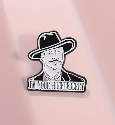 BROOCH LAPEL ENAMEL Magical Pins Pin (Page 2) - I’m Your Huckleberry - Clothing & Apparel