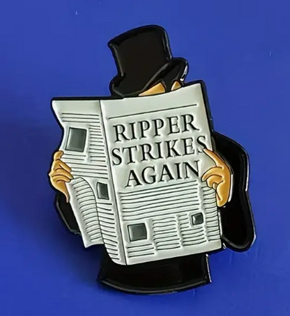 BROOCH LAPEL ENAMEL Magical Pins Pin (Page 2) - Jack The Ripper - Clothing & Apparel