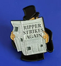 BROOCH LAPEL ENAMEL Magical Pins Pin (Page 2) - Jack The Ripper - Clothing & Apparel