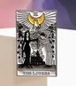 BROOCH LAPEL ENAMEL Magical Pins Pin (Page 2) - Lovers-Morticia and Gomez - Clothing & Apparel