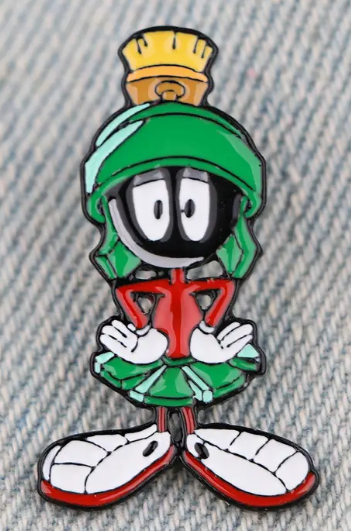 BROOCH LAPEL ENAMEL Magical Pins Pin (Page 2) - Marvin the Maritian - Clothing & Apparel