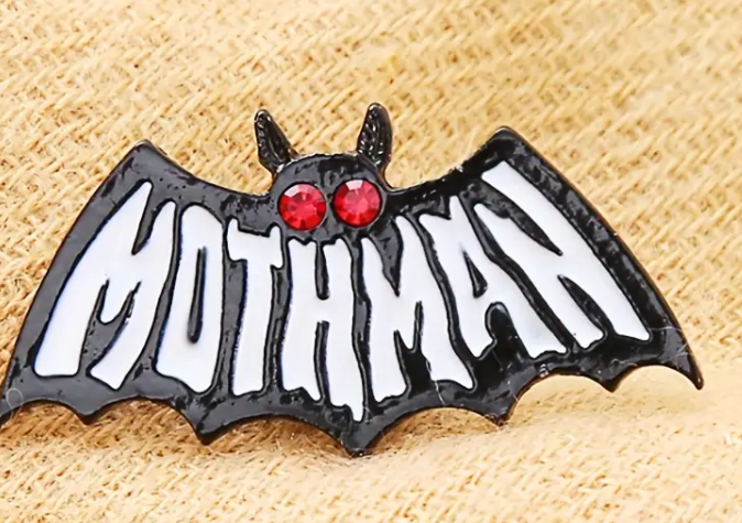 BROOCH LAPEL ENAMEL Magical Pins Pin (Page 2) - Mothman - Clothing & Apparel