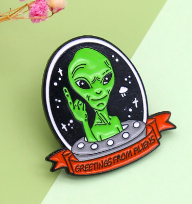 BROOCH LAPEL ENAMEL Magical Pins Pin (Page 2) - Paul Alien - Clothing & Apparel