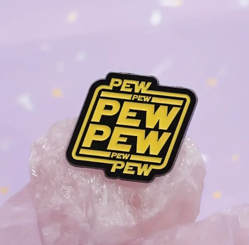 BROOCH LAPEL ENAMEL Magical Pins Pin (Page 2) - Pew PEW PEW PEW - Clothing & Apparel