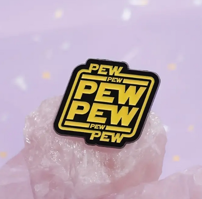 BROOCH LAPEL ENAMEL Magical Pins Pin (Page 2) - Pew PEW PEW PEW - Clothing & Apparel