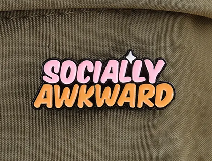 BROOCH LAPEL ENAMEL Magical Pins Pin (Page 2) - Socially Awkward - Clothing & Apparel