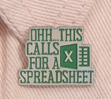 BROOCH LAPEL ENAMEL Magical Pins Pin (Page 2) - This calls for a Spreadsheet - Clothing & Apparel