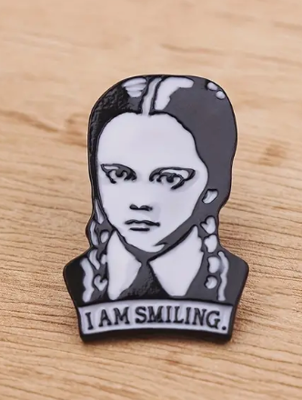 BROOCH LAPEL ENAMEL Magical Pins Pin (Page 2) - Wednesday - Clothing & Apparel