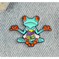 BROOCH LAPEL ENAMEL Magical Pins Pin (Page 2) - Zen Frog - Clothing & Apparel