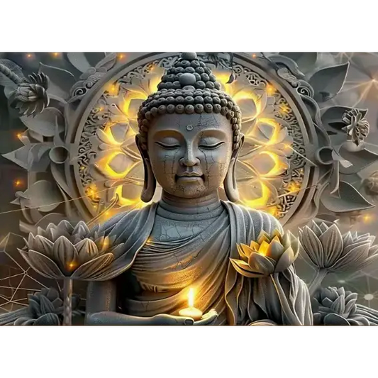 🪷 Buddha Lotus Design Tapestry - 40’’ x 60’’ ✨