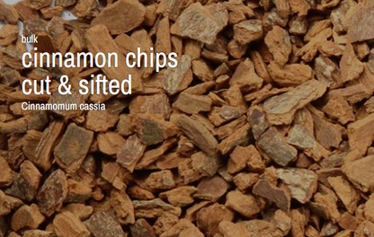 Bulk Herbs by the Half Ounce (.5 oz) - Cinnamon Chips - Herbs & Accessories