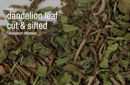 Bulk Herbs by the Half Ounce (.5 oz) - Dandelion Leaf - Herbs & Accessories
