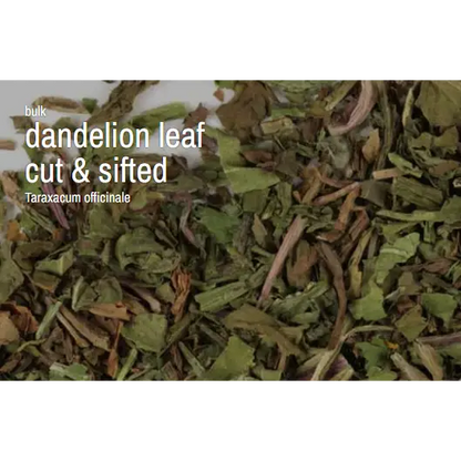 Bulk Herbs by the Half Ounce (.5 oz) - Dandelion Leaf - Herbs & Accessories