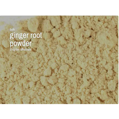 Bulk Herbs by the Half Ounce (.5 oz) - Ginger Root Powder - Herbs & Accessories