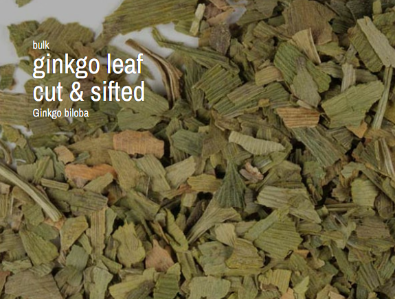 Bulk Herbs by the Half Ounce (.5 oz) - Ginkgo Leaf - Herbs & Accessories