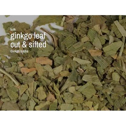 Bulk Herbs by the Half Ounce (.5 oz) - Ginkgo Leaf - Herbs & Accessories