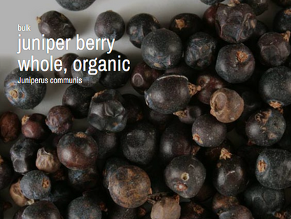 Bulk Herbs by the Half Ounce (.5 oz) - Juniper Berry Whole - Herbs & Accessories