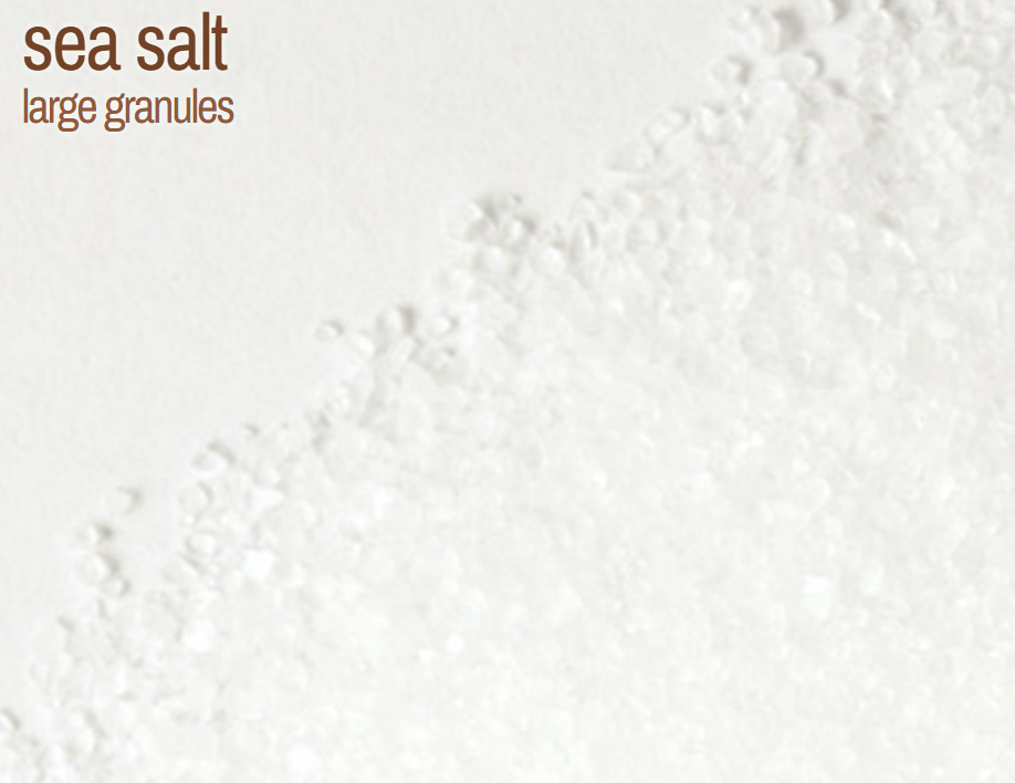 Bulk Herbs by the Half Ounce (.5 oz) - Sea Salt Coarse - Herbs & Accessories