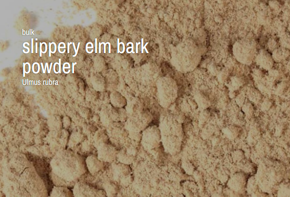 Bulk Herbs by the Half Ounce (.5 oz) - Slippery Elm Bark Powder - Herbs & Accessories