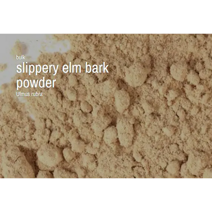 Bulk Herbs by the Half Ounce (.5 oz) - Slippery Elm Bark Powder - Herbs & Accessories