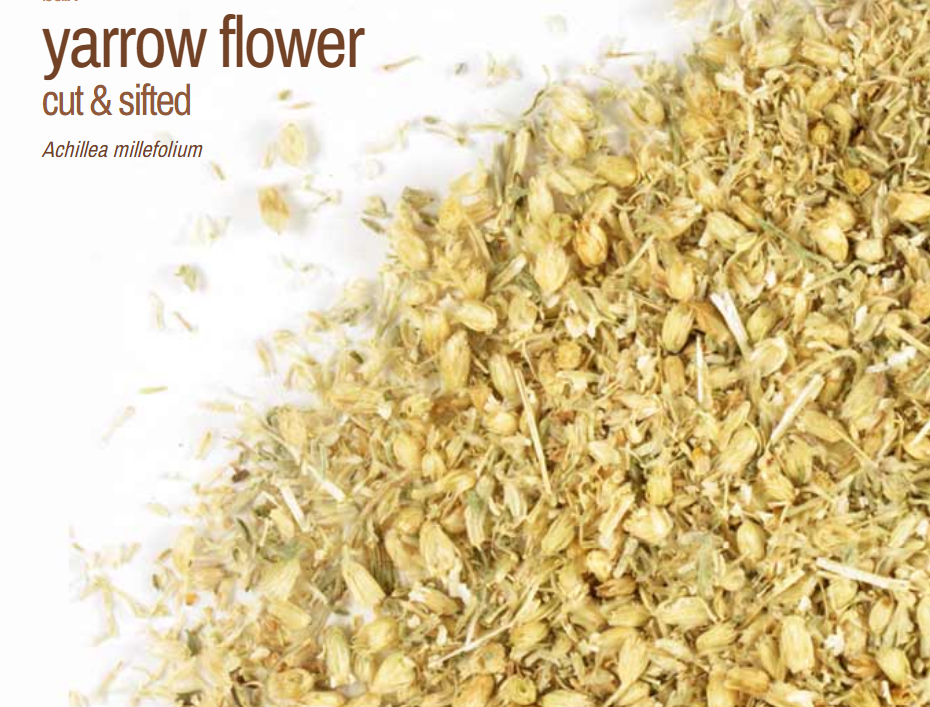 Bulk Herbs by the Half Ounce (.5 oz) - Yarrow Flower - Herbs & Accessories