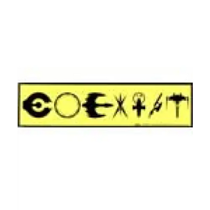Bumper Stickers - Star Wars Coexist - Bumper Stickers & Posters