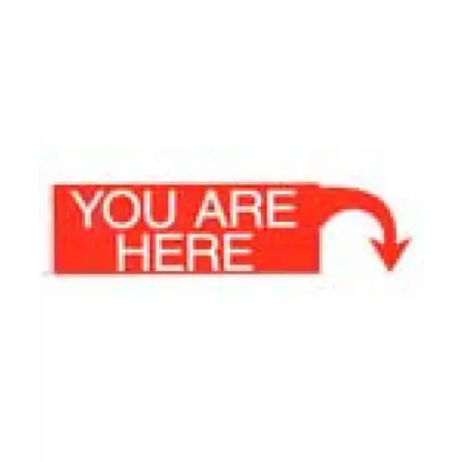 Bumper Stickers - You Are Here - Bumper Stickers & Posters