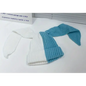 Bunny Beanie Stocking Cap Hat - Teal/White - Clothing & Apparel