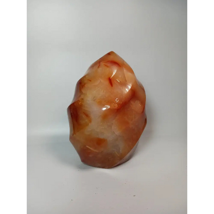 🔥✨ Carnelian Freeform – Motivation and Creative Energy ✨🔥 1 Flame 5’’ PALM