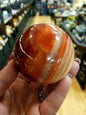 🔥🧡 Carnelian Spheres (3’’) – Ignite Confidence and Creative Energy! 🧡🔥 - 1 - Spheres