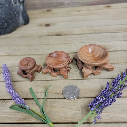 Sphere Stand - Wooden - STANDS