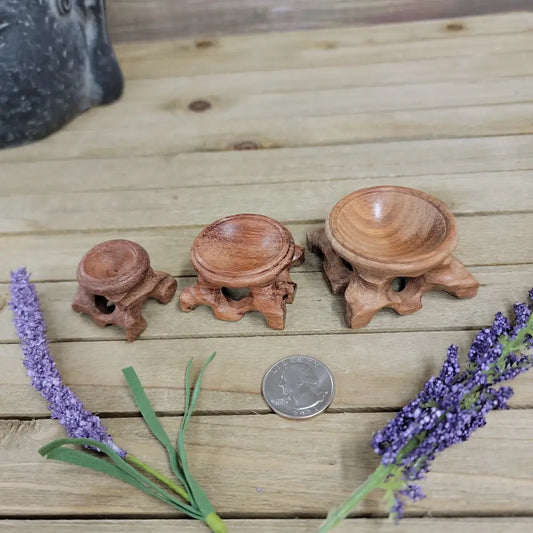 Sphere Stand - Wooden - STANDS