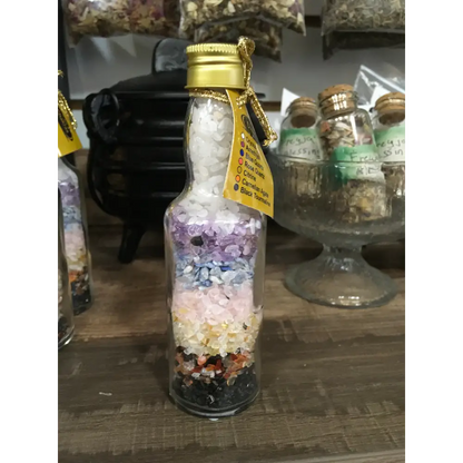 🌈✨ Chakra Bottle – Crystal Alignment for Mind Body & Spirit! 🧘♀️ - NON-TYPED YET