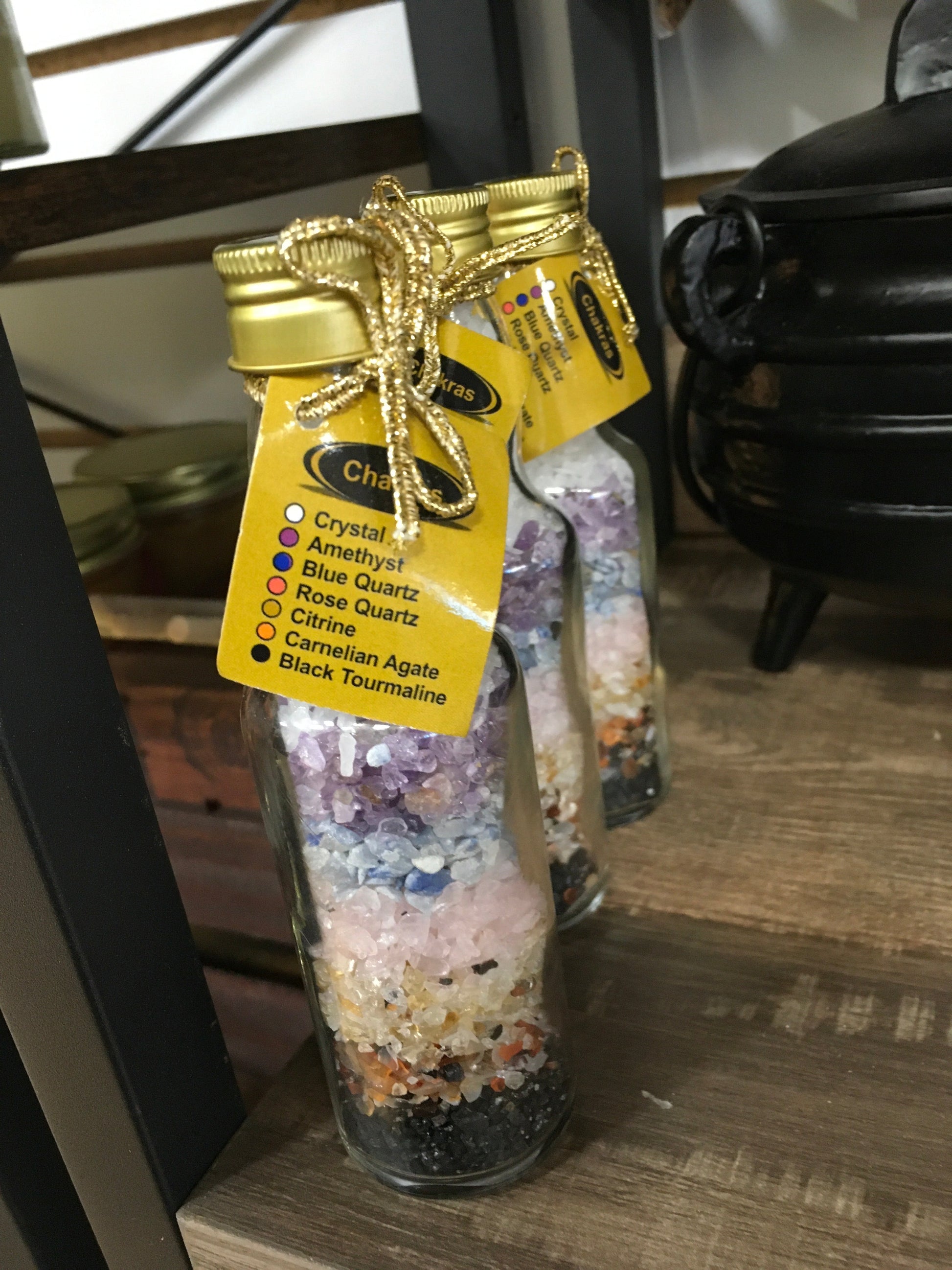 🌈✨ Chakra Bottle – Crystal Alignment for Mind Body & Spirit! 🧘♀️ - NON-TYPED YET