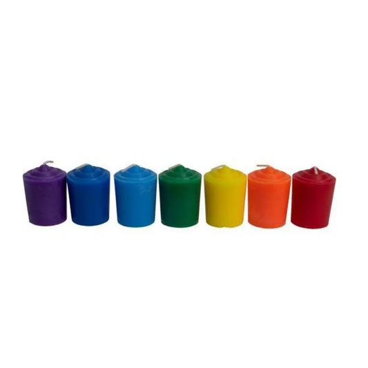 Chakra Votives by Color - Red - Candles & Accessories