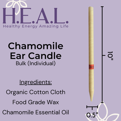 🌼✨ Chamomile Harmony’s Ear Candles – Gentle Relaxation & Soothing Self-Care (2-Pack) 🕯️ - Candles & Accessories