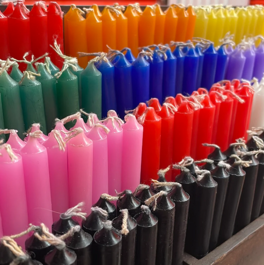 🕯️✨ Chime Ritual Candles Assortment 4 Inch – Colorful Magic and Intention Setting ✨🕯️ - Candles & Accessories