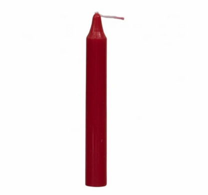 🕯️✨ Chime Ritual Candles Assortment 4 Inch – Colorful Magic and Intention Setting ✨🕯️ - Red - Candles & Accessories